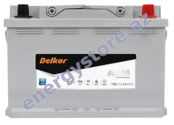 Delkor Delkor loqosu — Clarios ailəsi | EnergyStore.az