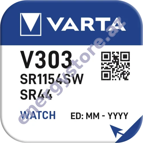 VARTA SILVER Coin V303 — V303 gümüş oksid batareya (00303)