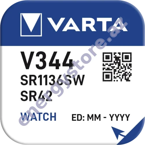 VARTA SILVER Coin V344 — V344 gümüş oksid batareya (00344)