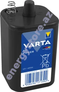 VARTA Special Battery 431 — 6V sink-xlorid batareya (00431)