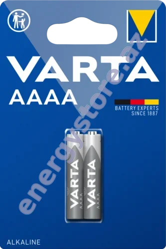 VARTA ALKALINE Special AAAA — AAAA alkalin-manqan batareya (04061)