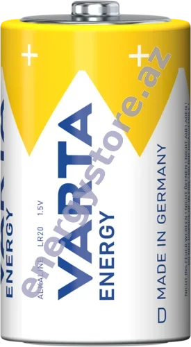 VARTA Energy D — D alkalin-manqan batareya (04120)