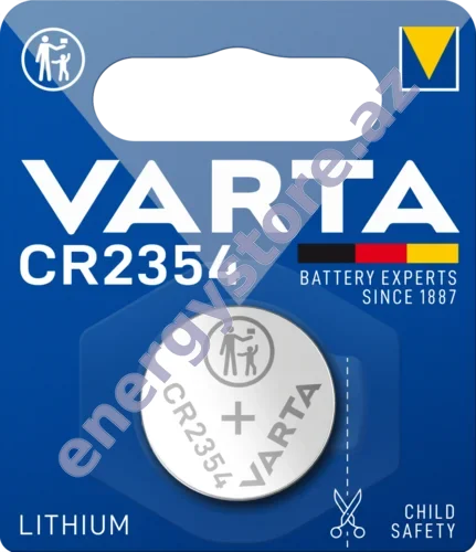 VARTA LITHIUM Coin CR2354 — CR2354 litium-manqan dioksid batareya (06354)