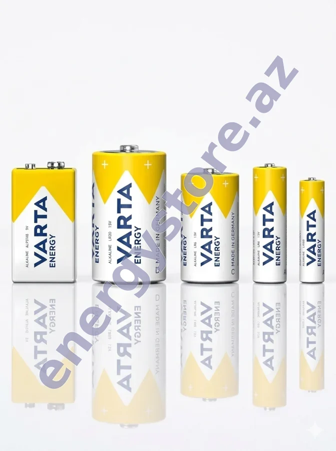 VARTA Energy VARTA Energy — birdəfəlik batareyalar: AAA, AA, C, D, 9V | EnergyStore.az