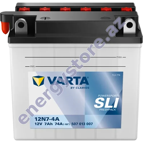 VARTA 12N7-4A starter akkumulyatoru