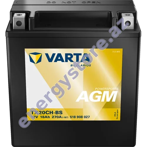 VARTA TX20CH-BS starter akkumulyatoru